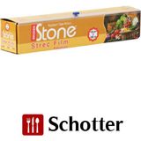 Broken Stone Pvc Gıda Streç Film – 45 cm x 300 M – 8 Mic (1 Adet) - 300 METRE