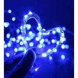 Brokoli Home Ev Balkon ve Parti Için 10 Metre Pilli Mavi Renk Peri LED Yılbaşı Süsü Işık