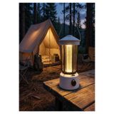 Brokoli Home Panther PT-380 USB Şarjlı Retro Tasarım LED Kamp Lambası Günışığı/Beyaz Işık