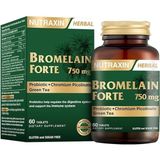 Bromelain Forte 60 Tablet - Bromelain Krom PROBIYOTIK750 Mg - Ada Çayı
