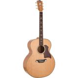 Bromo BAN7E Jumbo Elektro Akustik Gitar (Natural)