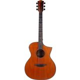 Bromo BAT4MCE Cutaway Elektro Akustik Gitar (Natural)