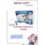 Bron-Sept Bebek Burun Aspiratörü + Yumuşak Yedek Uç 5 Adet