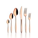 Brondoff Carmen Rose Gold 42 Parça Çatal Kaşık Bıçak Seti