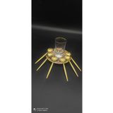 Brondoff Ikon Mat Gold Nescafe Çay Kaşık