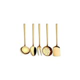 Brondoff Stayle Gold Titanyum Servis Takımı 5 Parça