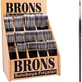 Brons 145 Serisi Sulu Boya Fırçası 3 Numara BR-234 12'li