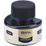 Brons 20CC Siyah Çini Mürekkebi