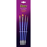 Brons 4 lü Karışık Fırça seti 5