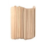 Brons Ahşap Dil Basma Çubuğu ( Abeslang) Naturel 50`Li Paket ( 150x18 Mm)