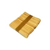 Brons Ahşap Dil Basma Çubuğu Naturel -paket Içi 50 Adet - (150x18 Mm) (abeslang)