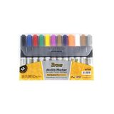 BRONS Akrilik Marker 12 Renk 4mm Meta