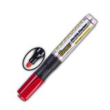 Brons Akrilik Marker Yuvarlak Uç 1 Adet Brons Akrilik Markör Metal Seramik Ahşap Kumaş tuval cam taş (Kırmızı)