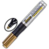 Brons Akrilik Marker Yuvarlak Uç 1 Adet Brons Akrilik Markör Metal Seramik Ahşap Kumaş Tuval Cam Taş