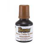 Brons Beyaz Tahta Kalem Mürekkebi 30 Ml - Kahverengi