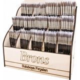 Brons Br-246 Sulu Boya Ve Akrilik Boya Fırça Standı Ahşap (720 Li Paket)