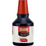 brons br-352 tahta kalem mürekkebi 30 cc kırmızı (12 li paket) - YOk