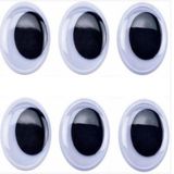 Brons BR-720 30 mm Siyah 6'lı Oynar Göz