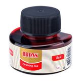 Brons Çini Mürekkebi 20CC Kırmızı - 2 Adet