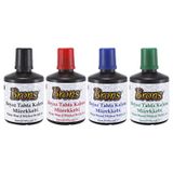 Brons Doldurulabilir Tahta Kalemi Mürekkebi 100 Ml 4 Lü Set