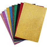 brons eva simli 20x30cm karışık renkli (10 lu paket) - Yok