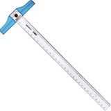 Brons Oynar Başlıklı T Cetvel 75 cm BR-114 Ergonomik Tasarım ile Hassas Ölçüm İçin