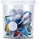 Brons Oynar Göz 10 mm Renkli Kutu BR-685