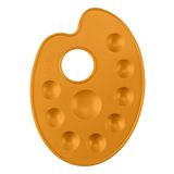 Brons Resim Paleti Plastik Renkli 14x19cm