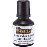 Brons Siyah 30 cc Beyaz Tahta Kalemi Mürekkebi