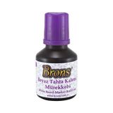 brons tahta kalemi mürekkebi mor 30 cc br-386 (12 li paket) - Yok