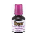 brons tahta kalemi mürekkebi pembe 30 cc br-387 (12 li paket) - Yok