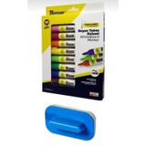 Brons Whiteboard Marker Doldurulabilir Beyaz Tahta Kalemi Seti 10