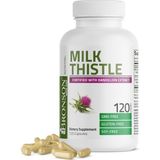 Bronson Milk Thistle Silymarin Marianum & Dandelion Extract, 120 Capsules 2-In-1 Liver Cleanse (4 Aylık Kullanım)