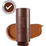 Bronzaura Glow | Güneş Altında Kullanılan Gold Işıltılı Bronzlaştırıcı Fırçalı Vücut Stick | Kakao Jojoba Havuç Yağı Içeren