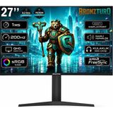 BRONZTURQ BTQ270QHD200-AA 27 inç 200 Hz 1 ms QHD Pivot Curved Gaming Monitör