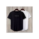 Brooklyn Baskılı Original Ünisex Yazlık T-Shirt 2 Li Set Takım