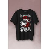 Brooklyn Hip Hop Rap Music Grafitti Baskılı Tişört Unisex T-Shirt Siyah