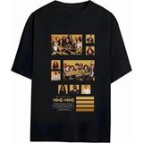 Brooklyn Nine-Nine Unisex Oversize %100 Pamuklu T-Shirt - Siyah