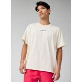 Brooks 211594190 Movement Heavyweight Tee Bej Yuvarlak Yaka Erkek T-Shirt