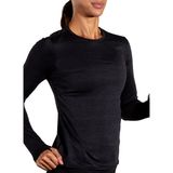 Brooks 221683009 Luxe Long Sleeve Siyah Kadın T-Shirt