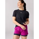 Brooks 221734001 High Point Short Sleeve 2 Siyah Kadın T-Shirt