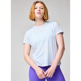 Brooks 221755456 Dash Short Sleeve Mavi Yuvarlak Yaka Kadın T-Shirt