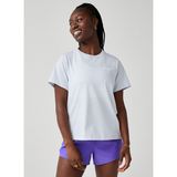 Brooks 221761461 Graphic Short Sleeve Mavi Yuvarlak Yaka Kadın T-Shirt