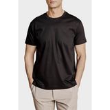 Brooks Brothers % 100 Pamuk Bisiklet Yaka T-Shirt Erkek T Shirt BBSS26MTS008112 - Siyah - XL