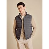 Brooks Brothers Antrasit Erkek Kapitone Yelek BBSS26MVS001 - 2XL