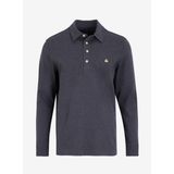 BROOKS BROTHERS Antrasit Melanj Erkek Polo T-Shirt BBFW24MTS002