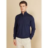 Brooks Brothers Bato Yaka Standart Lacivert Erkek Kazak BBFW25MKL028