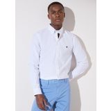 Brooks Brothers BBSP23MSH092 Beyaz Slim Fit Klasik Yaka Erkek Gömlek