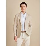 Brooks Brothers Bej Erkek Regular Fit Çizgili Ceket BBSS26MBL016 - 50