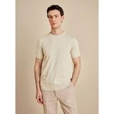 Brooks Brothers Bej Erkek Standart Triko Kazak BBSS26MKL011